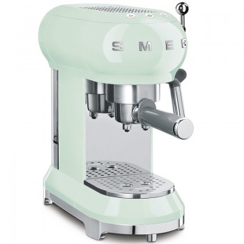Smeg ECF01PGEU espresso aparat za kavu,pastelno zelena
