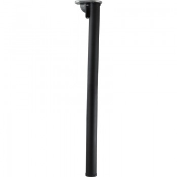 Preklopna noga za stol   ø 50 mm, duljina 705 mm, crni čelik, perliran