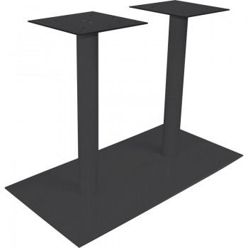 Postolje za stol Orion E - čelik crno obložen