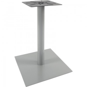Postolje za stol Helios E - čelik srebrno obložen