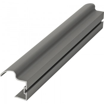 SALU S60N vertikalna profilna ručka S13B, D2700 mm, alu. srebrni mat